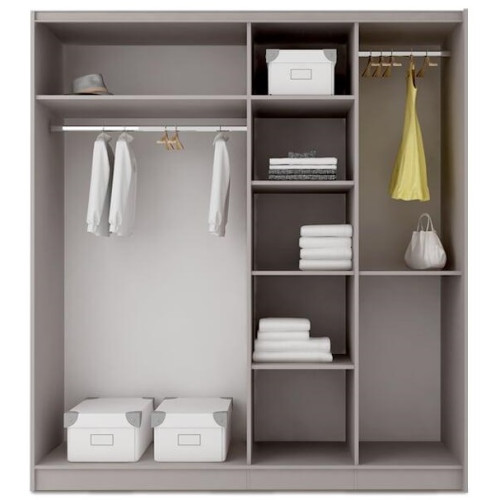 Гардероб с плъзгащи се врати АТЛАС 200x220x70 DIOMMI 45-846