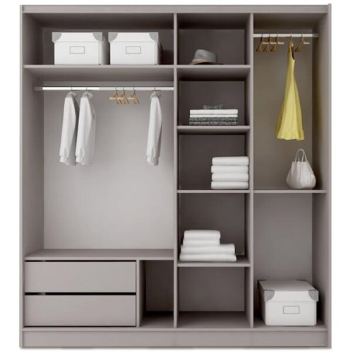 Гардероб с плъзгащи се врати АТЛАС 200x220x70 DIOMMI 45-847