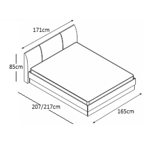 Легло ФАВОРИТ 160x190 DIOMMI 45-027 Легло ФАВОРИТ 160x190 DIOMMI 45-027