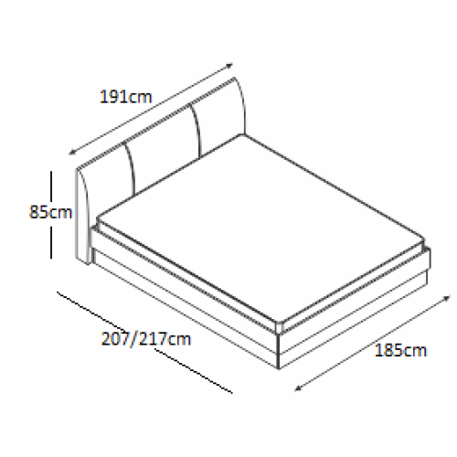 Легло ФАВОРИТ 180x200 DIOMMI 45-228 Легло ФАВОРИТ 180x200 DIOMMI 45-228