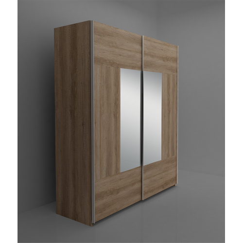 Гардероб с плъзгащи се врати КОРОНА 150x220x64 DIOMMI 45-116