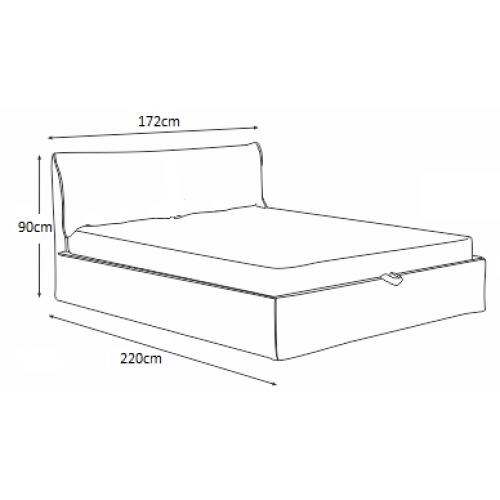 Легло ИНА 160x200 DIOMMI 45-065 Легло ИНА 160x200 DIOMMI 45-065