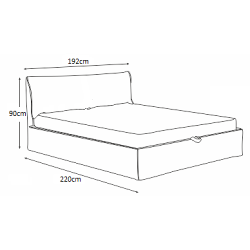 Легло ИНА 180x200 DIOMMI 45-066