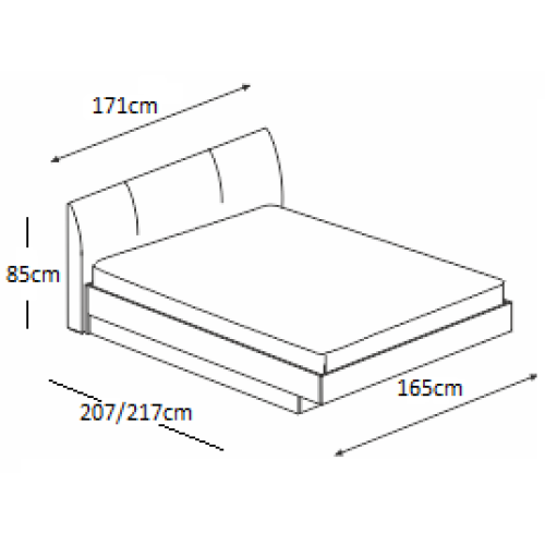 Легло ПЕНЕЛОПЕ 160x190 DIOMMI 45-099 Легло ПЕНЕЛОПЕ 160x190 DIOMMI 45-099