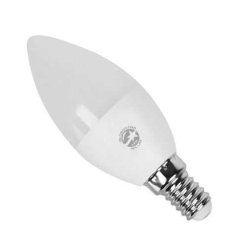Λάμπα LED E14 Κεράκι C37 4W 230V 370lm 260° Φυσικό Λευκό 4500k Diommi 01713