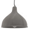 Модерна индустриална висяща таванна лампа Единична светло сива циментова камбана Φ29 Diommi GIRARD 01326