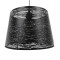 Модерна индустриална висяща таванна лампа с единична светлина метална черна камбана Φ35 Diommi ATLANTIS 01556