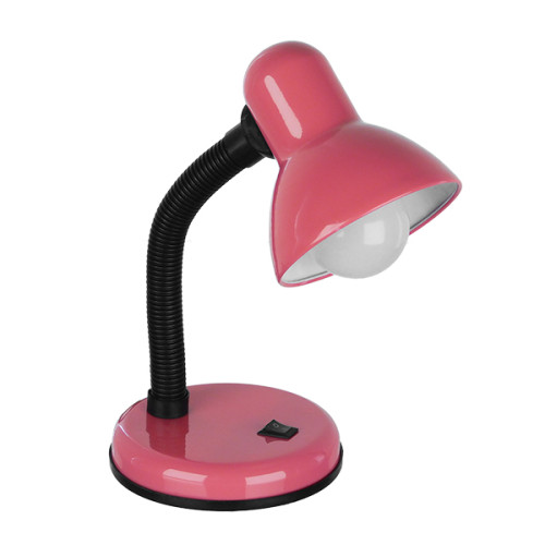 Настолна лампа с ΟN/OFF бутон Diommi STUDENT PINK 01534