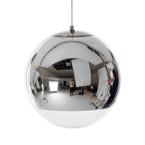 Модерна висяща таванна лампа Единична светлина Стъкло Никел Φ15 Diommi MIRAGE 01311