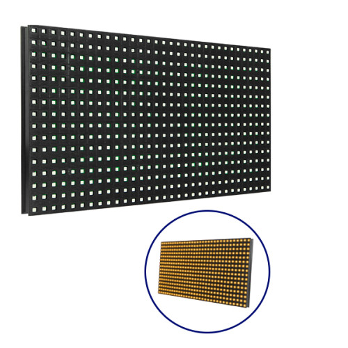 Ανταλλακτικό Panel Module P10 SMD 2835 32x16cm για Κυλιόμενη Πινακίδα LED Πορτοκαλί Αδιάβροχο IP65 Diommi 91104