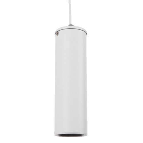 Модерна висяща таванна лампа Spot Gu10 Единична светлина Бял металик Φ6 Diommi CANNON WHITE 01274