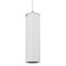 Модерна висяща таванна лампа Spot Gu10 Единична светлина Бял металик Φ6 Diommi CANNON WHITE 01274