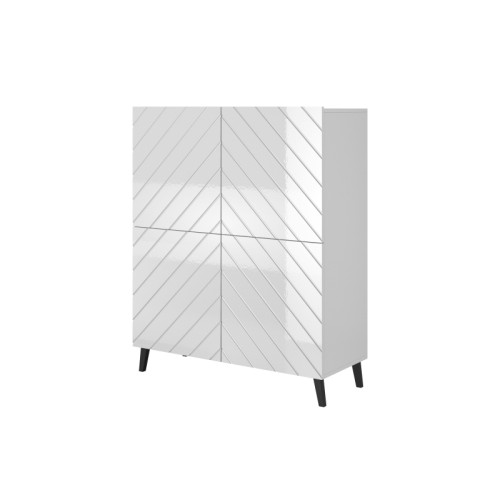 CABINET 100 ABETO mat white/ gloss white DIOMMI CAMA-ABETO-REGAL-BI/BI CABINET 100 ABETO mat white/ gloss white DIOMMI CAMA-ABETO-REGAL-BI/BI