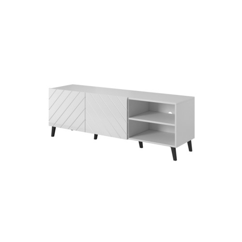 TV stand 150 ABETO mat black/ gloss black DIOMMI CAMA-ABETO-RTV-150-CZ/CZ TV stand 150 ABETO mat black/ gloss black DIOMMI CAMA-ABETO-RTV-150-CZ/CZ