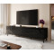 TV stand 200 ABETO mat black/ gloss black DIOMMI CAMA-ABETO-RTV-200-CZ/CZ