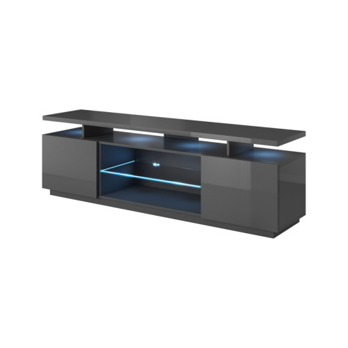 RTV stand EVA graphite gloss/ graphite gloss DIOMMI CAMA-EVA-RTV-GRA/GRA RTV stand EVA graphite gloss/ graphite gloss DIOMMI CAMA-EVA-RTV-GRA/GRA