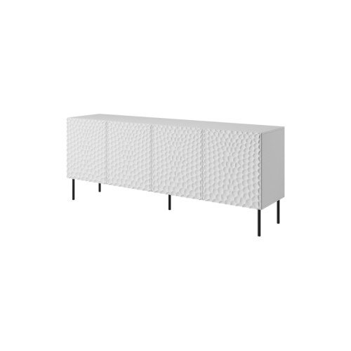 HOLE chest of drawers 190 white mat/ white mat DIOMMI CAMA-HOLE-KOM-190-BI/BI HOLE chest of drawers 190 white mat/ white mat DIOMMI CAMA-HOLE-KOM-190-BI/BI