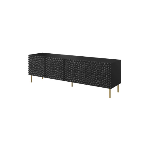 HOLE TV Stand 190 black mat/ black mat DIOMMI CAMA-HOLE-RTV-190-CZ/CZ HOLE TV Stand 190 black mat/ black mat DIOMMI CAMA-HOLE-RTV-190-CZ/CZ