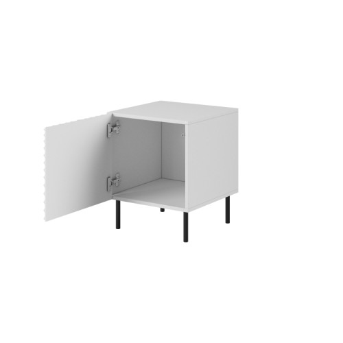HOLE bed cabinet white mat/ white mat DIOMMI CAMA-HOLE-SZAFKI-NOCNE-BI/BI HOLE bed cabinet white mat/ white mat DIOMMI CAMA-HOLE-SZAFKI-NOCNE-BI/BI