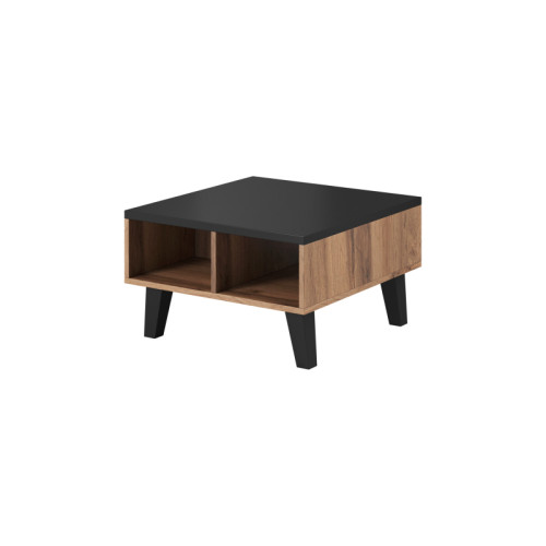 coffee table 60 LOTTA  wotan oak/black DIOMMI CAMA-LOTTA-ŁAWA-60-DWO/CZ coffee table 60 LOTTA  wotan oak/black DIOMMI CAMA-LOTTA-ŁAWA-60-DWO/CZ