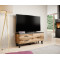 TV stand LOTTA 120 1D2S wotan oak/ black DIOMMI CAMA-LOTTA-RTV-120-1D2S-DWO/CZ