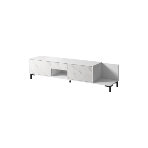 MARMO TV STAND RTV2D1S1K white DIOMMI CAMA-MARMO-RTV2D1S1K-BIAŁY MARMO TV STAND RTV2D1S1K white DIOMMI CAMA-MARMO-RTV2D1S1K-BIAŁY