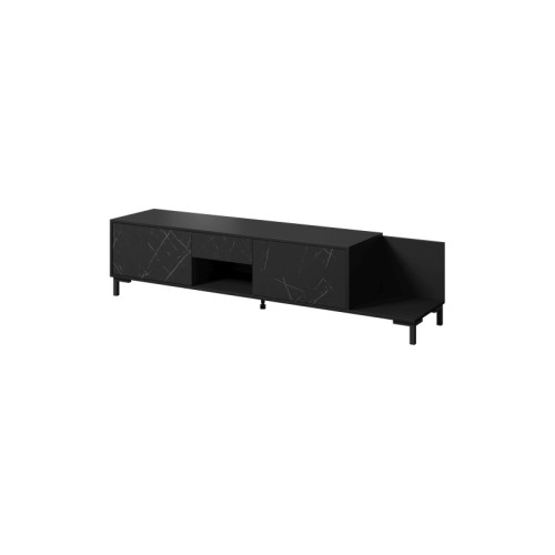 MARMO TV STAND RTV 2D1S1K black DIOMMI CAMA-MARMO-RTV2D1S1K-CZARNY MARMO TV STAND RTV 2D1S1K black DIOMMI CAMA-MARMO-RTV2D1S1K-CZARNY