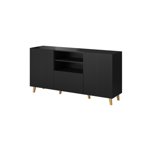 PAFOS chest of drawers 150 2D1S DIOMMI CAMA-PAFOS-KOM-150-CZ/CZ PAFOS chest of drawers 150 2D1S DIOMMI CAMA-PAFOS-KOM-150-CZ/CZ