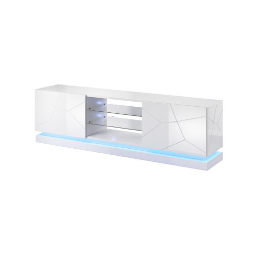 TV stand QIU 200 white DIOMMI CAMA-QIU-200-RTV-BIP TV stand QIU 200 white DIOMMI CAMA-QIU-200-RTV-BIP