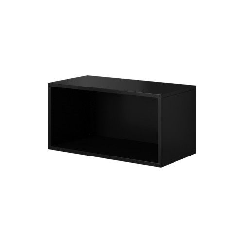 ROCO RO4 OPEN CABINET black DIOMMI CAMA-ROCO-RO4-CZARNY