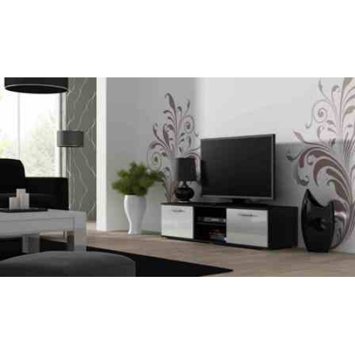 SOHO RTV140 black/white DIOMMI CAMA-SOHO-RTV-140-CZARNY/BIAŁY POŁYSK