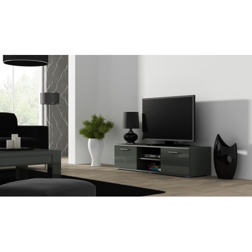 SOHO RTV140 grey/grey DIOMMI CAMA-SOHO-RTV-140-SZARY/SZARY POŁYSK