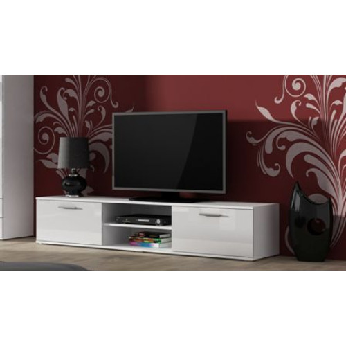 SOHO RTV180 white/white DIOMMI CAMA-SOHO-RTV-180-BIAŁY/BIAŁY POŁYSK