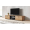 SOHO RTV180 lefkas oak/black DIOMMI CAMA-SOHO-RTV-180-DAB LEFKAS/CZARNY