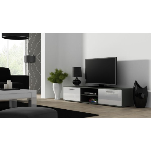 SOHO RTV180 grey/white DIOMMI CAMA-SOHO-RTV-180-SZARY/BIAŁY POŁYSK