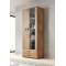 SOHO S6 lefkas oak/black DIOMMI CAMA-SOHO-WITRYNA-S6(2D2S)-DALE/CZ