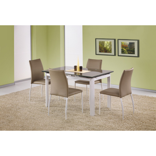 ALSTON extension table color: beige/white DIOMMI V-CH-ALSTON-ST-BEŻOWY ALSTON extension table color: beige/white DIOMMI V-CH-ALSTON-ST-BEŻOWY