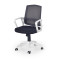 ASCOT office chair, color: black / white / grey DIOMMI V-CH-ASCOT-FOT-BIAŁY