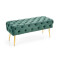 ATHENA bench color: dark green / gold DIOMMI V-CH-ATHENA-C.ZIELONY