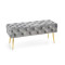 ATHENA bench color: grey / gold DIOMMI V-CH-ATHENA-POPIEL