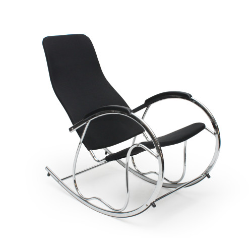BEN 2 rocking chair color: black DIOMMI V-CH-BEN_2-FOT_BUJANY-CZARNY