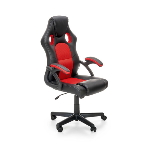 BERKEL office chair, color: black / red DIOMMI V-CH-BERKEL-CZARNY/CZERWONY