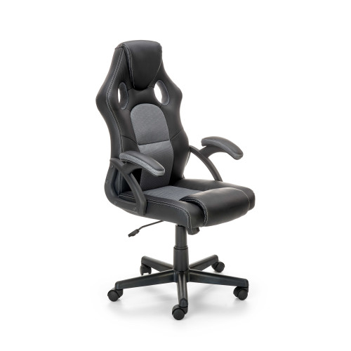 BERKEL office chair, color: black / grey DIOMMI V-CH-BERKEL-CZARNY/POPIEL