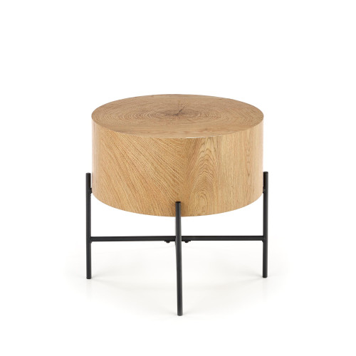BROOKLYN-S c. table natural oak / black DIOMMI V-CH-BROOKLYN-S-LAW BROOKLYN-S c. table natural oak / black DIOMMI V-CH-BROOKLYN-S-LAW