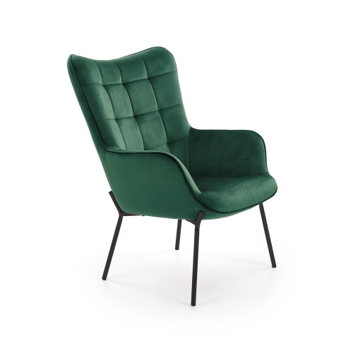 CASTEL l. chair dark green DIOMMI V-CH-CASTEL-FOT-C.ZIELONY