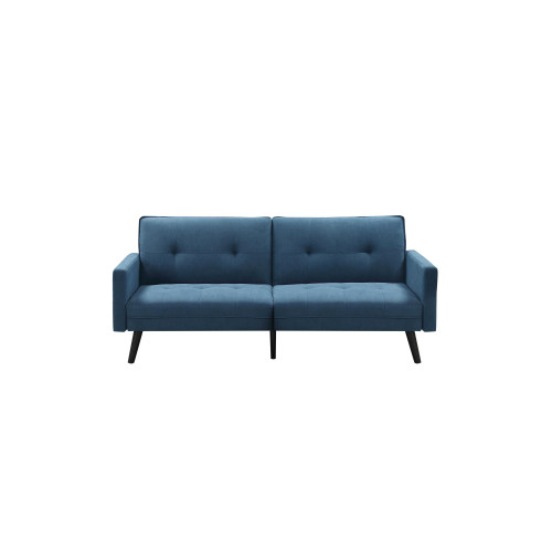 CORNER folding sofa with ottoman, color: blue DIOMMI V-CH-CORNER-SOFA-NIEBIESKI