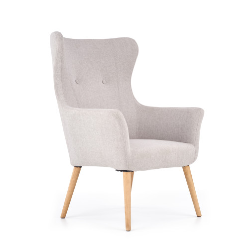 COTTO leisure chair, color: light grey DIOMMI V-CH-COTTO-FOT-J.POPIEL