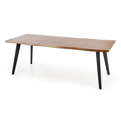 Разтегателна трапезарна маса MDF дъб DICKSON 120(+60)х90х75 DIOMMI 60-20599 Разтегателна трапезарна маса MDF дъб DICKSON 120(+60)х90х75 DIOMMI 60-20599