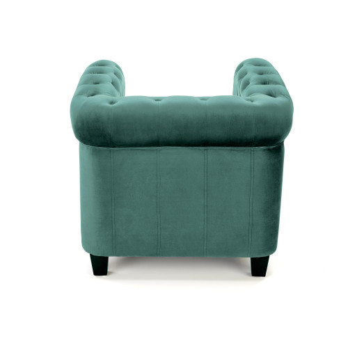 ERIKSEN  leisure armchair dark green / black DIOMMI V-CH-ERIKSEN-FOT-C.ZIELONY ERIKSEN  leisure armchair dark green / black DIOMMI V-CH-ERIKSEN-FOT-C.ZIELONY