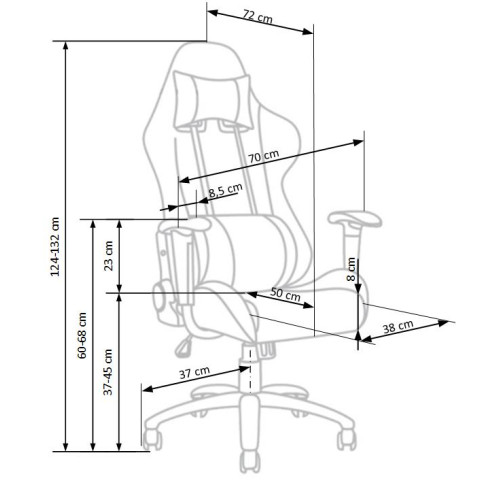 EXODUS office chair DIOMMI V-CH-EXODUS-FOT